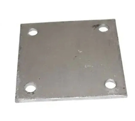 10-20 mm πάχος M5 Steel Embedded Plate για γαλβανισμό ενσωματωμένων εξαρτημάτων