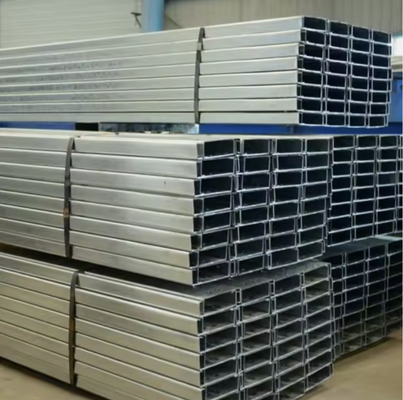 41*82mm Υψηλής αντοχής γαλβανισμένο χάλυβα κανάλι για ανθεκτικά εξωτερικά πλαίσια